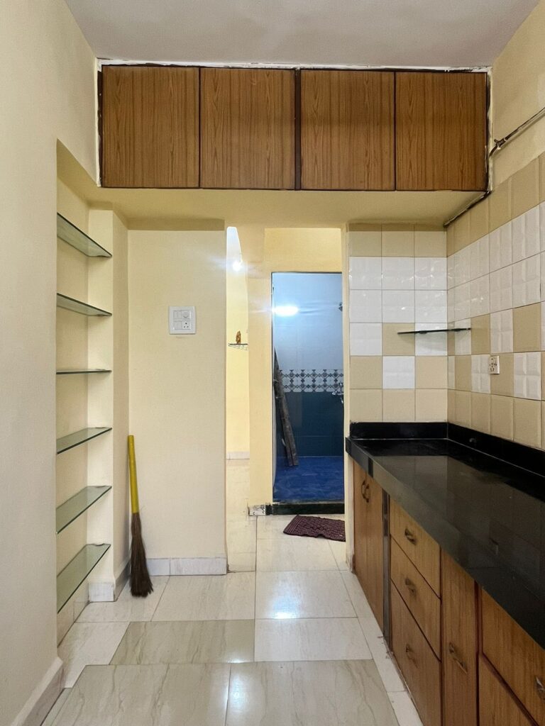 1 BHK semi-furnished flat for sale at Brahmand phase:- 8